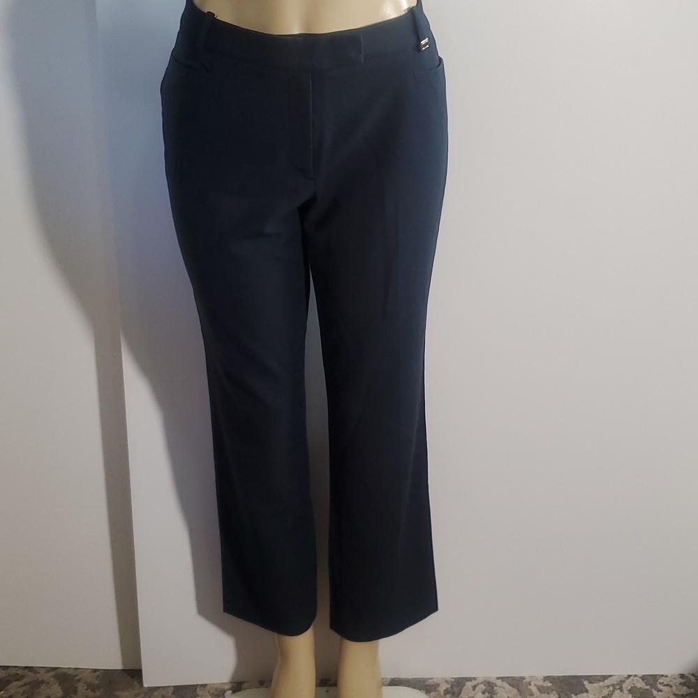Calvin Klein Blue Straight Leg Pants Size 12